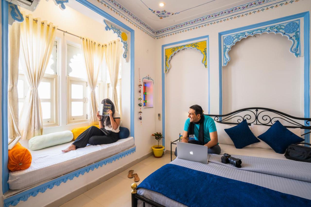 Хостел Shalom Backpackers Удайпур Экстерьер фото